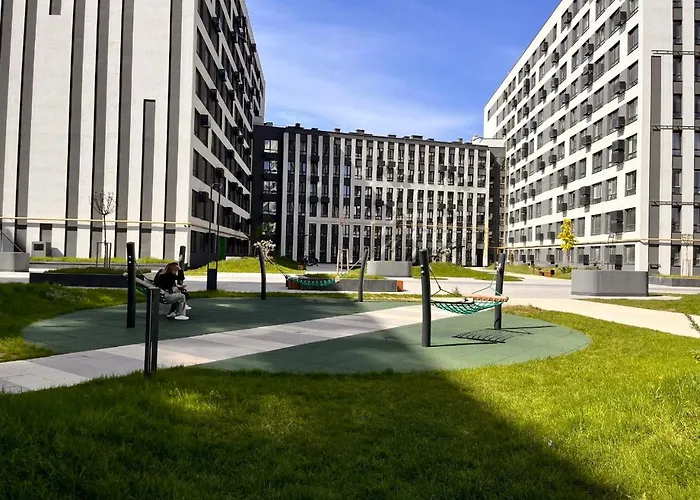 Modern In With Parking شقة *